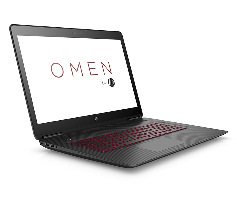 2c16 – OMEN by HP (17” with 3D Cam, touch, Black Shadow Mesh) Catalog, Right Facing