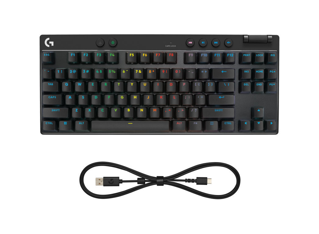 High Resolution PNG PRO X TKL RAPID WIB Black