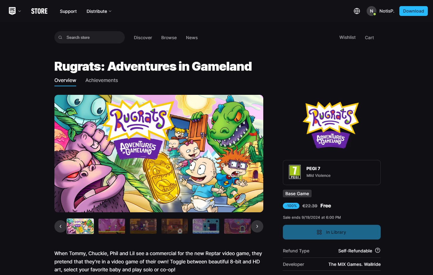 Rugrats: Adventures in Gameland – δωρεάν