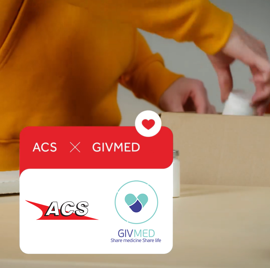 ACS X GIVMED logos