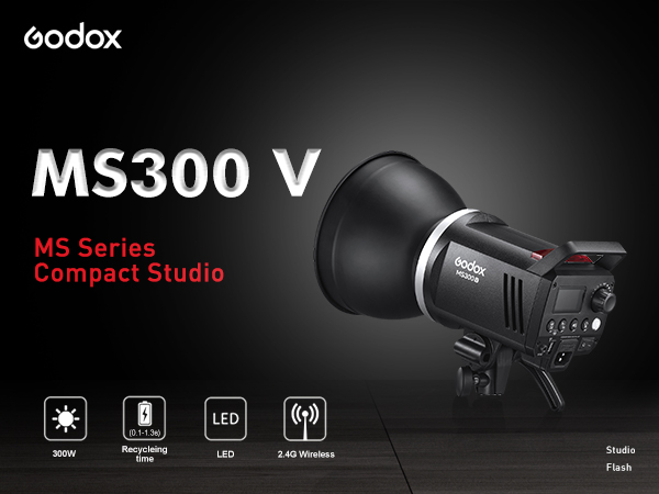 Godox MS300V – Μικρό αλλά Ισχυρό Flash για Studio (video) 1 godox ms300 v