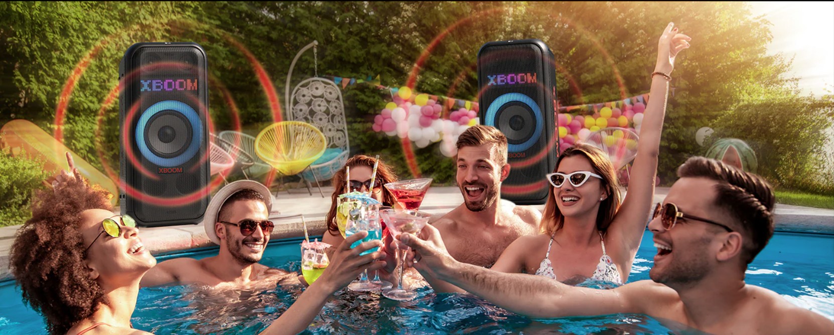 LG-PR-LG XBOOM XL7S: Το απόλυτο beach party gadget του καλοκαιριού! 1 LG XBOOM XL7S 2