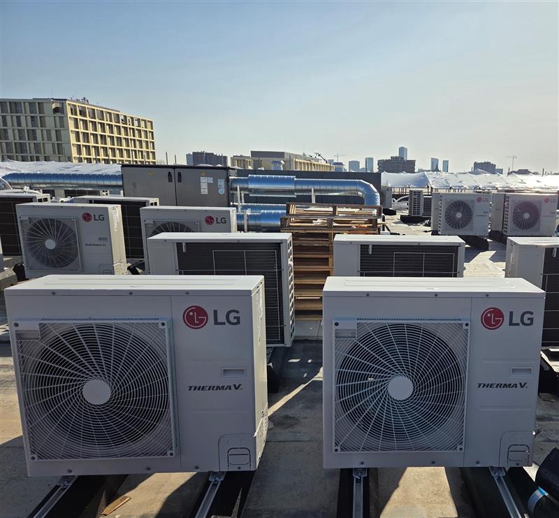 Residential heat pump supply