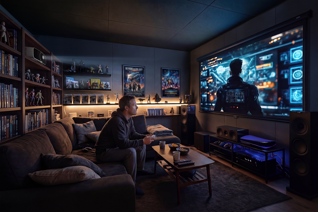 ls5000 6000 scene mancave with person